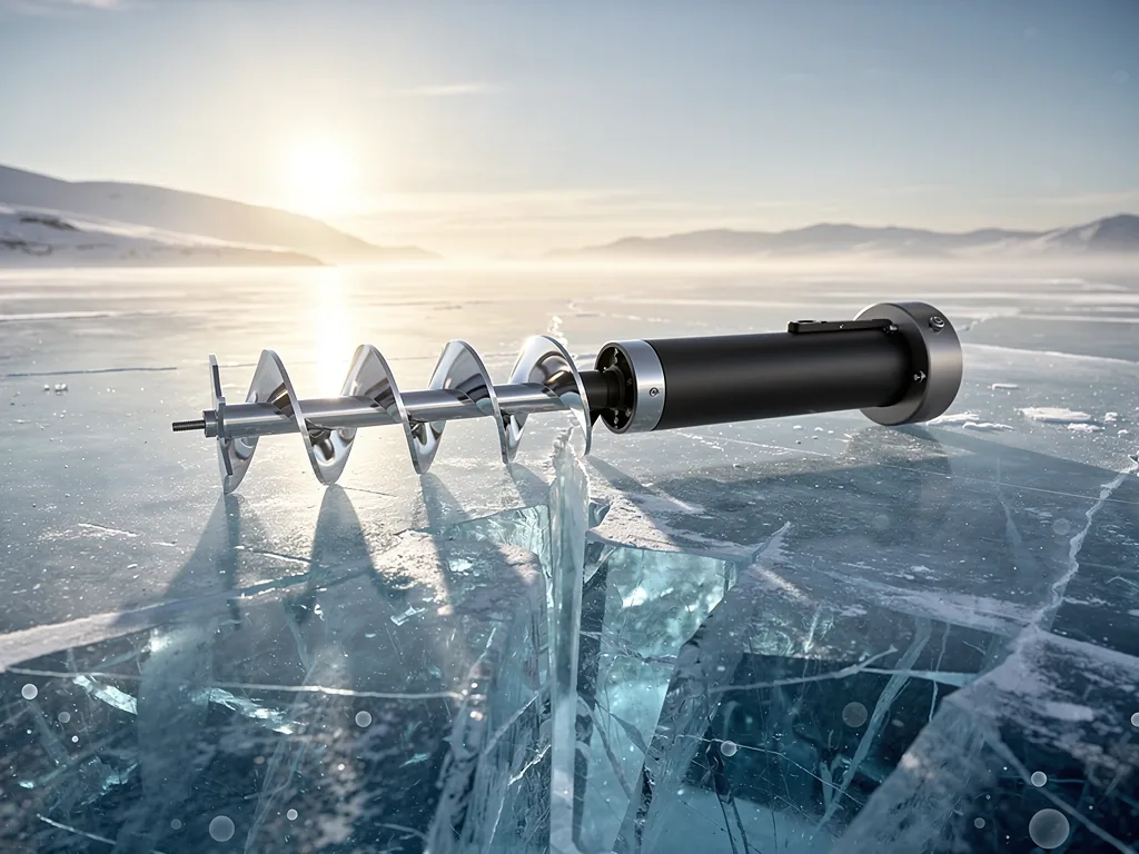 Arctic ice textures