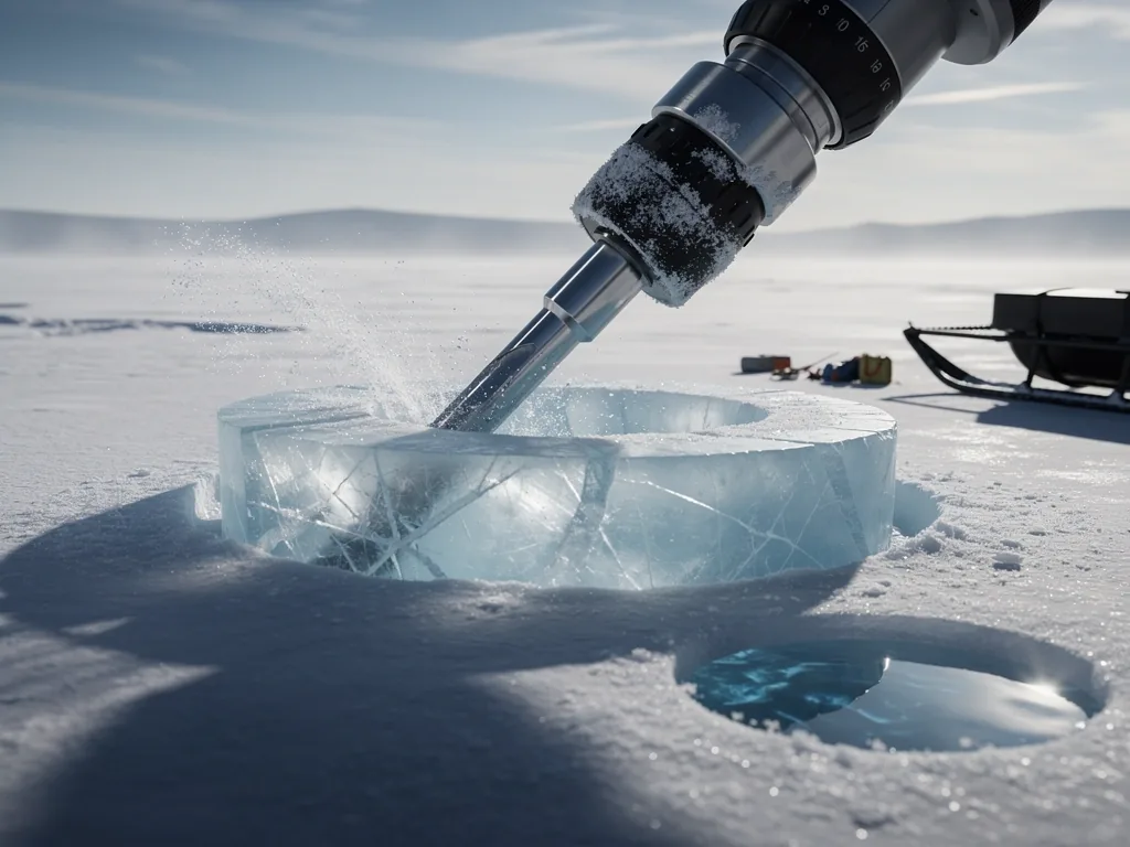 Ice Auger Simulation