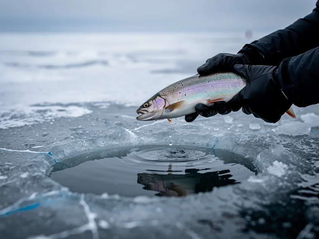 Arctic Grayling catch and release