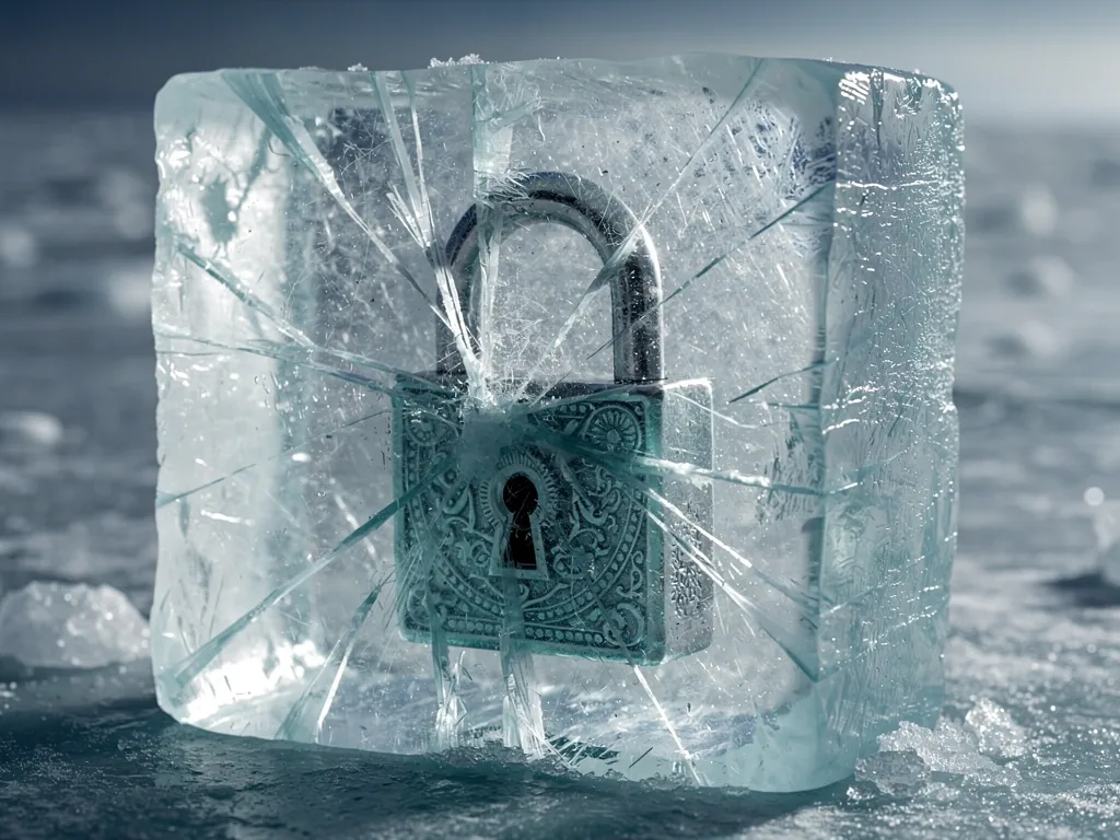 Arctic ice structures